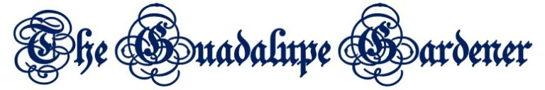 The Guadalupe Gardener Header Logo for webpage