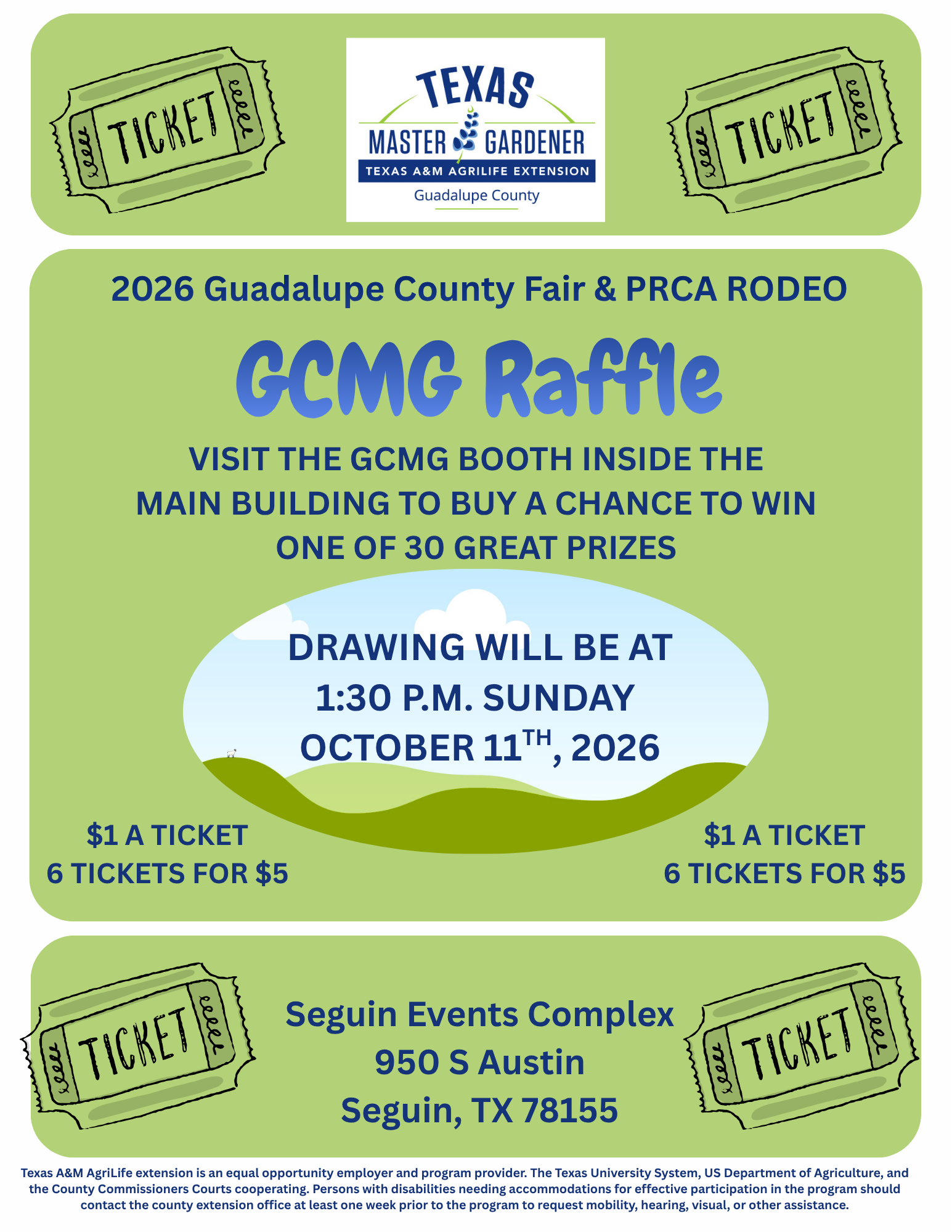 GCMG Fair Raffle