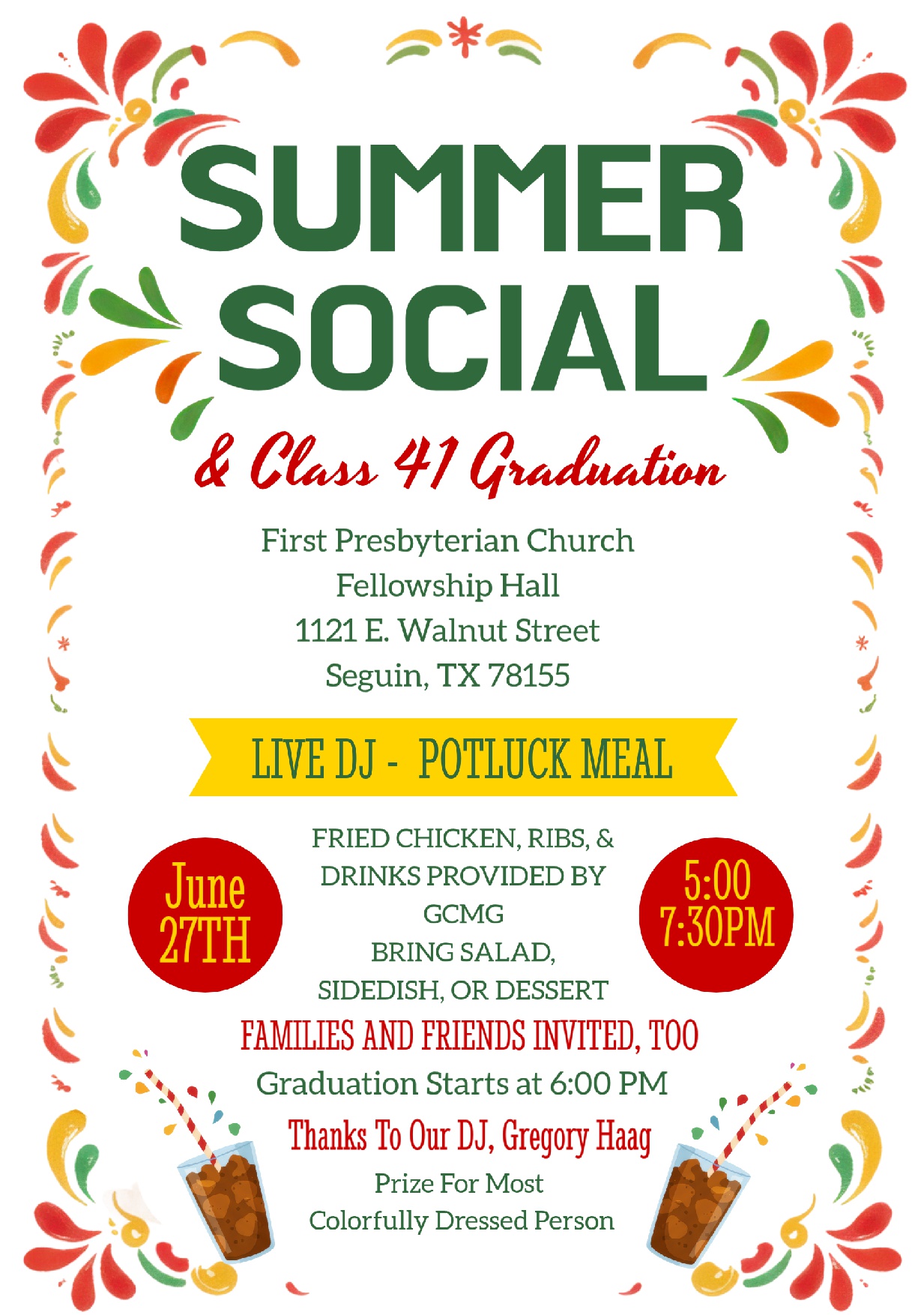 2026Summer Social Flier